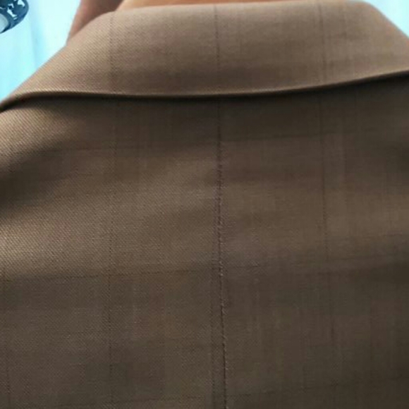 Jones NY Tan Wool/Silk Suit 44R - Picture 5 of 12